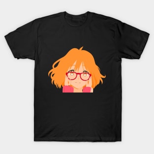 Mirai Kuriyama Minimalism Style T-Shirt